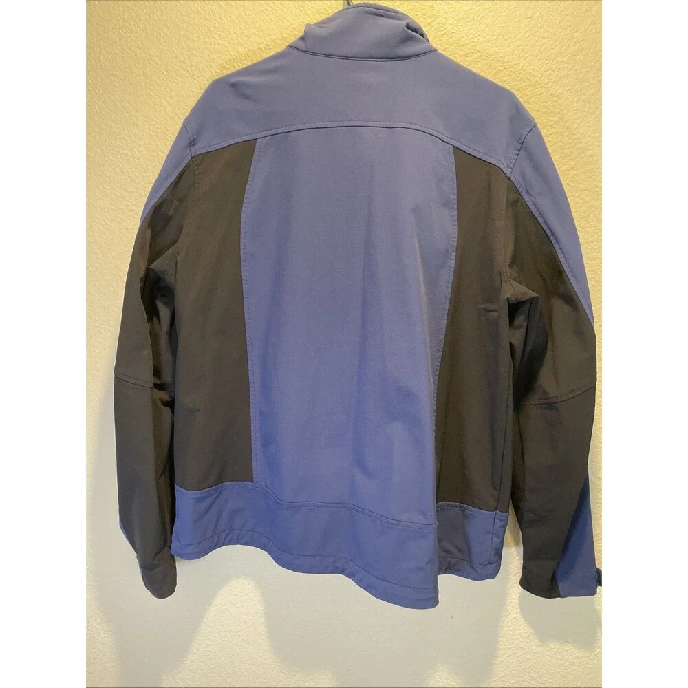 L.L. Bean Mens Jacket XL Blue And Black
